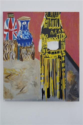 Big Ben, Oil on Aluminium