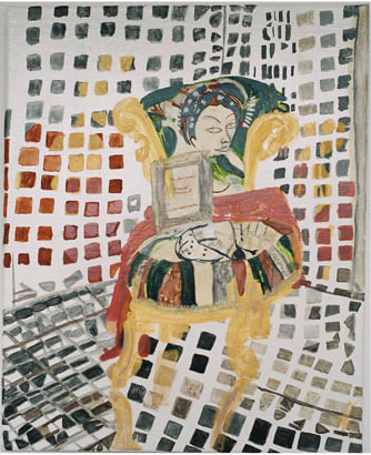 Empress chair, 2011 - 2012, Oil on Canvas