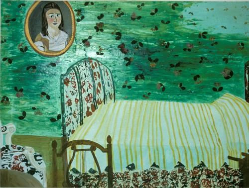 Mari Antoinettes prison chamber in Marais